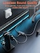 VANAUX Digital Optical Splitter Cable 1 in 2 Out SPDIF Toslink Optical Audio Cable Malex1 to Malex2 Fiber Optic Audio Splitter Cord for SoundbarSpeakerAmplifieHDTV5ft