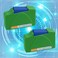 fyboptwu 2 pcs FTTH Fiber Optic Cleaning Box Fiber Cleaner Box for FC SC LC ST End Faces Optical Connectors Over 500 Times Anti Static Clean Swab Green