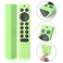 VSEER 2 Pack Silicone Protective Cover for NVIDIA Shield TV Pro4K HDR Remote Controller Series Light Weight KidsFriendly Silicone Skin AntiSlipShockproof with Hand Strap GlowBlue Glowgreen