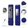PIUAMUNKJ 2023 Samsung Smart TV Solar Remote BN5901432 BN5901436B BN5901392B TM2360E TM2360F Silicone Protective Cover with LanyardMidnight Blue