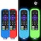 Hydream 4 Pack Case for TCL Roku TV Steaming Stick 3600R RemoteSilicone Cover Roku VoiceExpressPremiere Remote Controller Skin Protective Universal Replacement Sleeve Glow in The Dark
