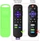Hydream 4 Pack Case for TCL Roku TV Steaming Stick 3600R RemoteSilicone Cover Roku VoiceExpressPremiere Remote Controller Skin Protective Universal Replacement Sleeve Glow in The Dark