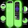 Hydream 4 Pack Case for TCL Roku TV Steaming Stick 3600R RemoteSilicone Cover Roku VoiceExpressPremiere Remote Controller Skin Protective Universal Replacement Sleeve Glow in The Dark