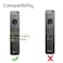 AKSHFETH Silicone Cover for Sony RMFTX910U RMFTX920U RMFTX810U Remote Silicone Cover Skin Protective Sleeve for Sony Bravia TV Remote with LanyardLavender Grey