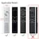 Hi Color TM2280E Remote Cover for 63 Inch Samsung Remote BN5901391 BN5901386 Cover Case Samsung Solar Control 2022 Anti Slip SleeveBlack