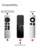 K TOMOTO Compatible with Apple TV 4K Siri Remote Case 2021 SilkySoft AntiSlip Protective Silicone Cover for Siri Remote Control 2nd Generation Lanyard Included Teal