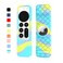 FUNDISINN Remote Case for Apple Siri Remote 20212022 2nd3rd Gen AntiLost AntiSlip Durable Silicon Shockproof Rubber Cover for Apple 4K HD TV Siri Remote 2nd3rd Gen AirTag Applicable Rainbow A