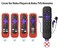 PIUAMUNKJ Roku Smart TV Steam Stick Remote Controller Cover Universal Skin Silicone Case for Most Roku Remote Models with LanyardLuminous Green
