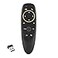 EASYTONE Air Mouse Remote Control 24 GHz Wireless Voice Remote Control with IR Learning Wireless Connection via USB Receiver Air Mouse for PC Android TV Box Laptop Projector Windows Android Mac OS