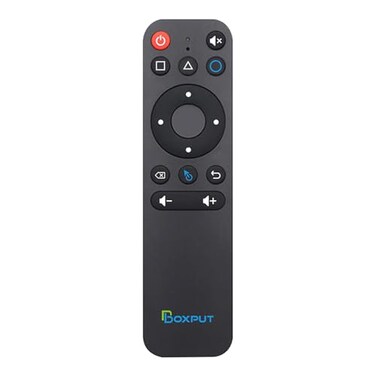 BOXPUT BPR1S BT Remote IR Learning Remote with Air Mouse and Voice Control Universal Replacement Remote for ATV Android Box TV Stick SetTop Box