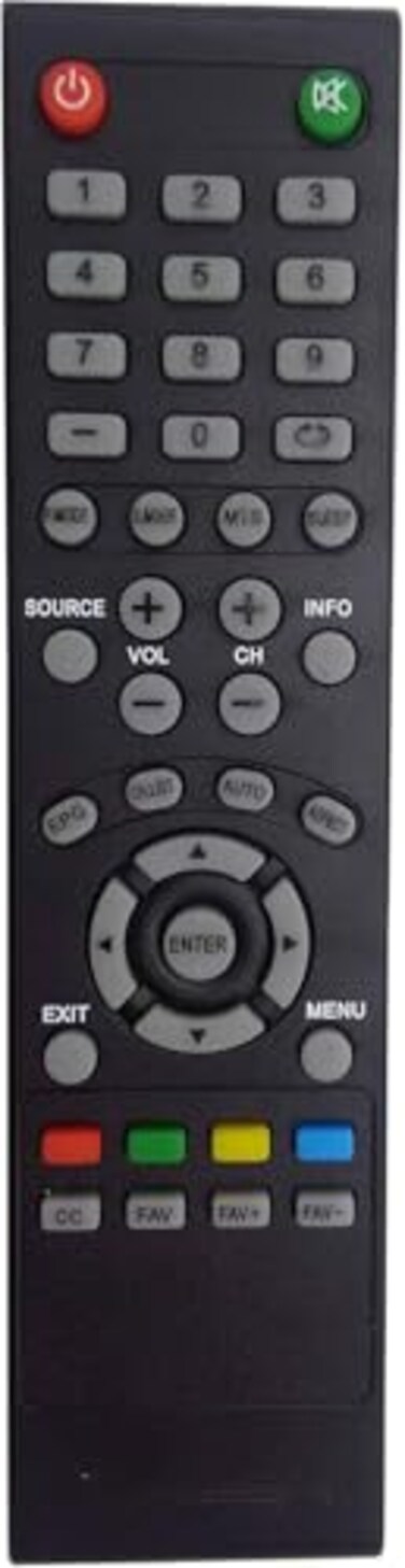 Smartby Remote Control Replacement for PROSCAN TV PLDED4017 PLDED4016AD PLDED3996AE PLDED3273AE PLDED5066AB PLDED5068AD PLED5529AG