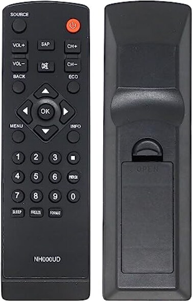 Smartby Nh000ud Nh001ud Remote Control Replacement for Sylvania and Emerson TVs