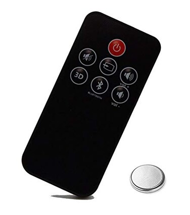 Motiexic Remote Control for Klipsch R10B R20B R10B R20B ICON SB1 SB3 CS30 1015073 1061310 Replacement for Klipsch Reference Sound Bars Remote Control