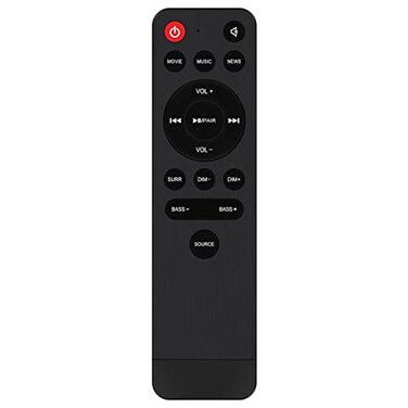 ZdalaMit EN214C1H Replacement Remote Control Applicable for Hisense Soundbar HS214 21ch Sound Bar System