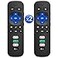 Angrox Pack of 2 for RokuTVRemoteReplacementUniversal Control for TCLONN Hisense Roku TVs