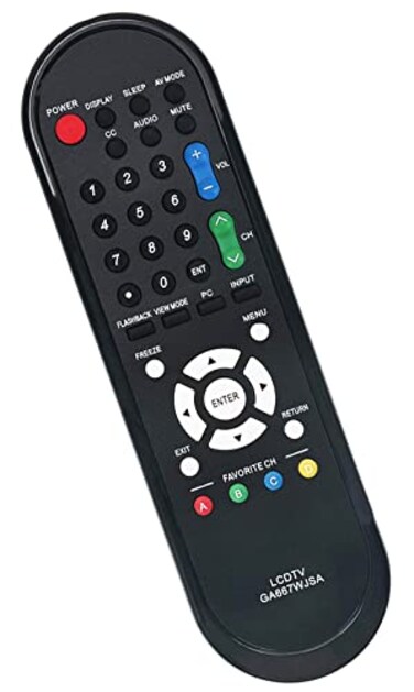 UBay GA667WJSA Remote Control Replacement for Sharp LCD Aquos TVs