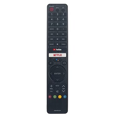 WINFLIKE GB346WJSA Remote Control Replacement New GB346WJSA Replaced Remote Control fit for Sharp TV Remote Controller with Google Search Voice 4TC70BK2UD