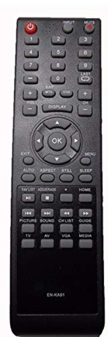 Smartby Remote Control Compatible with Hisense ENKA91 Replacement for Hisense TV 32H3C 32H3E 40H3C 40H3E
