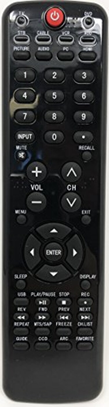 Smartby New HTRD11 Remote Control for Haier LED DVD TVs