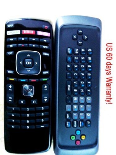Vizio New 3d Smart Tv Remote Xrt303 3d Keyboard Remote for M3d550sl M3d470kd M3d650sv M3d550sl M3d470kde M3d550kde E500da0 E420da0 M3d470kd M3d550kd E3d320vx E3d420vx E3d470vx M3d550kde M3d470kde
