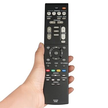 Kassionel RAV532 ZP35480 Remote Control Replacement for Yamaha AV Receiver