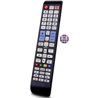 MYHGRC Replacement Samsung Backlit TV Remote Control for All Samsung LED Smart TVs with Netflix Prim Video Smart Hub Button