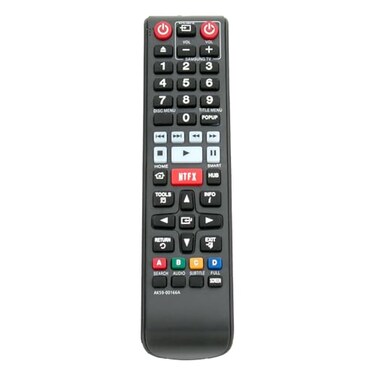 VINABTY New AK5900166A Replaced Remote fit for Samsung BluRay DVD Player BDF5900 BDF7500 BDF5900 BDF7500 BDFM59 BDFM59C AK5900167A