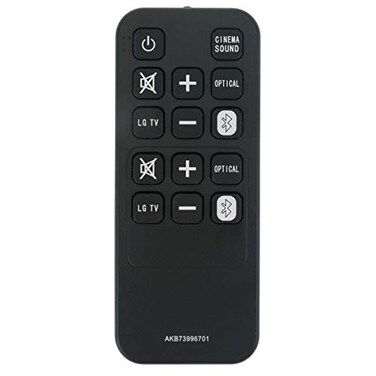 ZdalaMit AKB73996701 Replacement Remote Control Applicable for LG SoundPlate LAP345C LAP347C LAP340 LAP341