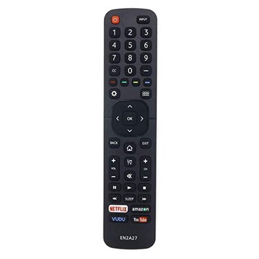 Elekpia Universal for HisenseTVRemote EN2A27 Remote Compatible with All Hisense 4K LED HD UHD Smart TVs