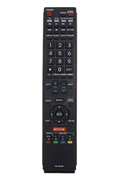 Young Replacement Sharp AQUOS Remote Control GB118WJSA Fit for Sharp AQUOS TV GB004WJSA GB005WJSA GA890WJSA GB105WJSA GA935WJSAE