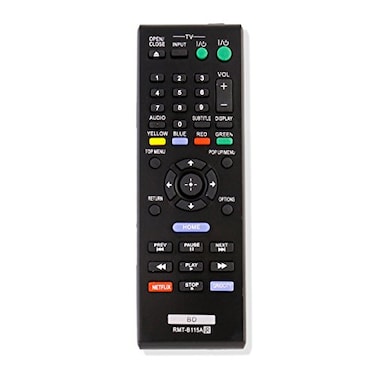 ECONTROLLY RMTB115A Replace Remote for Sony BluRay DVD Player BDPS2100 BDPS560 BDPS570WM BDPBX2 BDPS480 BDP580 BDPBX57 BDPS760