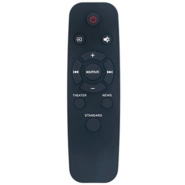 ZdalaMit NSHMSB20 Replacement Remote Control Applicable for Insignia 21 Channel Mini Soundbar NSHMSB20 NSHMSB20