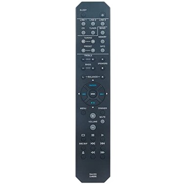 ZdalaMit RAX33 ZU49260 Replacement Remote Control Applicable for Yamaha Stereo Receiver RS202 RS202BL RS202D RS202 RS202BL RS202D