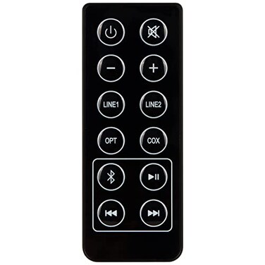 ZdalaMit RC10E Replacement Remote Control Applicable for Edifier Bookshelf Speakers R1280DB