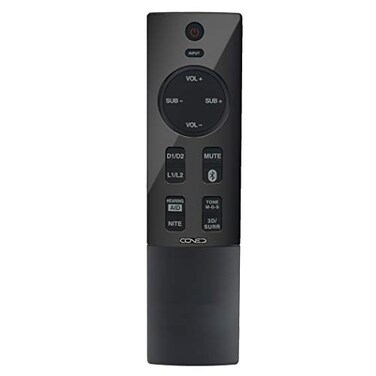 ZdalaMit New Soundbar Replacement Remote Control Applicable for Hitachi 133W Bluetooth Sound Bar HSB32B26 HSB40B16