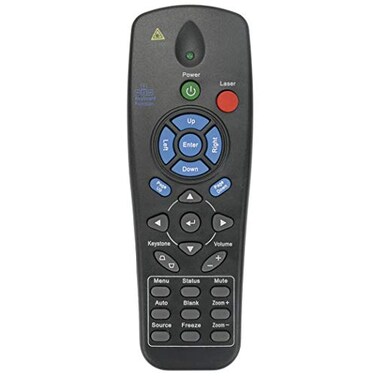 ZdalaMit New Replacement Remote Control Applicable for Vivitek Projector D832MX D825MS D825ES D825EX D832MX D825MX D820MS D910HD D912HD D865W D867 D8 Series D91X Series D86x Series