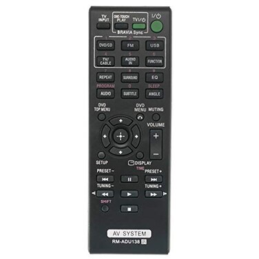ZdalaMit RMADU138 Replacement Remote Control Applicable for Sony AV System DAVTZ140 HBDTZ130 HBDTZ140
