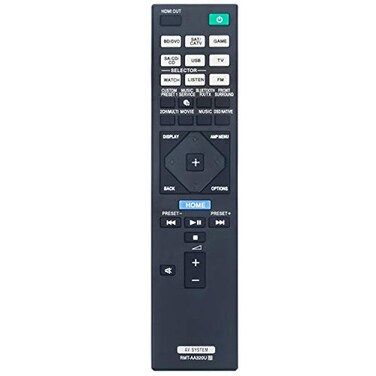 ZdalaMit RMTAA320U Replacement Remote Control Applicable for Sony AV Receiver STRZA810ES STRDN1080 STRZA810ES STRDN1080