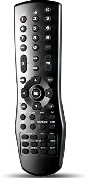 Ziezii VR1 Universal Replacement Remote Control for Vizio LCD and Plasma TV