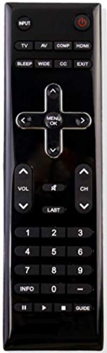 UBay New VR10 Remote Control fit for VIZIO TV M260VA E190VA M190VA E220VA E260VA E371VA E220MV E321VA E370VA E420VA E421VA E470VA M220VA M260MV E550VA E371VA