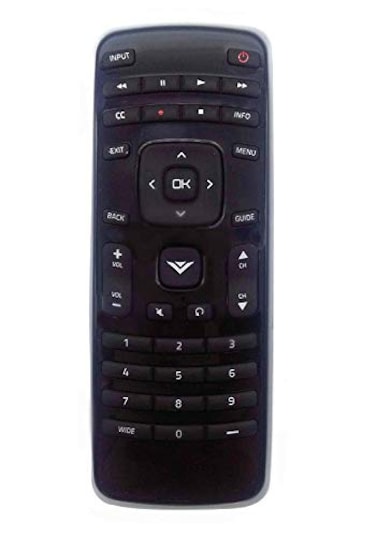 AULCMEET New XRT010 Remote Replacement fit for VIZIO TV E320A0 E241A1 E290A1 E390A1 E320A1 E420A0 E470A0 E420VSE E390VL E471VLE E240AR E320AR E420AR E500AR E291A1 D39hC0 E390A1 D43C1 E420B1
