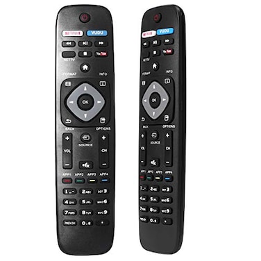 Uyibii New Universal Remote Control for Philips TV Remote Replacement for LCD LED 4K UHD Smart TV NH500UP