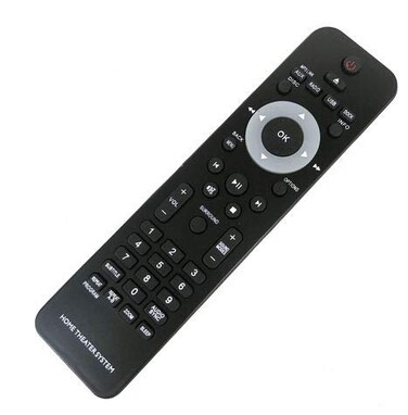 RLsales General Replacement Remote Control for HTS3565D Fit for Philips