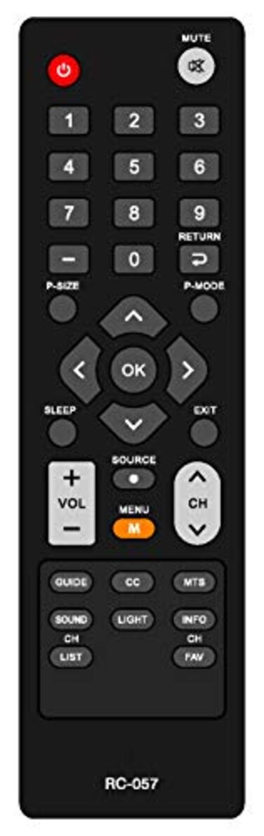 Smartby RC057 TV Remote Control Compatible with COBY TVs