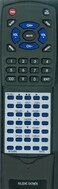 Redi-Remote Replacement DVD Remote Control for 2011 2012 2013 Toyota Sienna Highlander and Sequoia 8617045070
