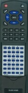 Redi-Remote Replacement DVD Remote Control for 2011 2012 2013 Toyota Sienna Highlander and Sequoia 8617045070