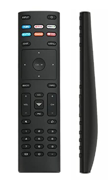 AULCMEET Replacement Remote Control Compatible with VIZIO TV XRT136 D32hF4 D43fxF4 D65xG4 PQ65F1 D55xG1 D32hF0 D43F1 D50F1 D55F2 D60F3 D65F1 D70F3 D24hG9 D40fG9 D50xG9 V505G9 D24fF1