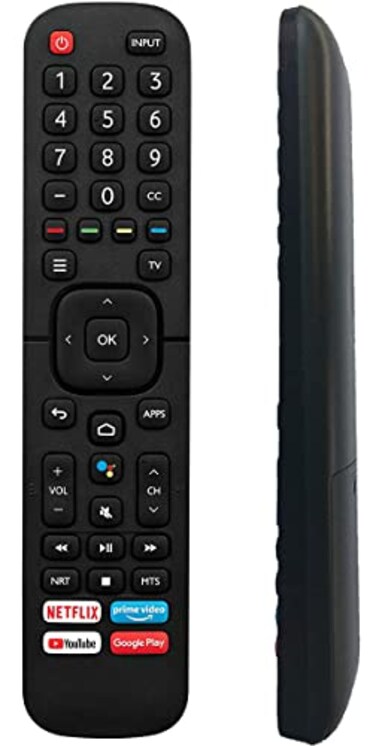 Smartby ERF2G60H Remote Control Replacement for Hisense Android Smart TV No Voice Search