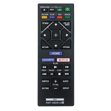 AMAIRIYCA Replacement RMTVB201U Remote Sony DVD Player for Sony Bluray DVD Player BDPS1700CA BDPS3700 Remote