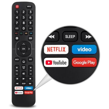 OMAIC for HisenseTVRemote Replacement Universal Remote Control for Hisense Smart TVsNot for Roku TVs